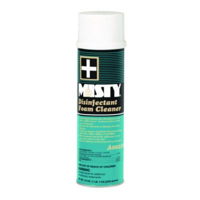 Disinfectant Foam Cleaner, Fresh Scent, 19 Oz Aerosol Spray, 12/Carton