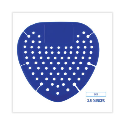 Deodorizing Urinal Screen, Bubblegum Scent, Blue, 3.5 Oz, Dozen