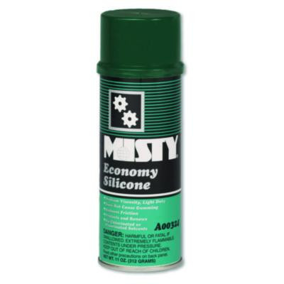 Economy Silicone Spray Lubricant, 11 Oz Aerosol Can, 12/Carton