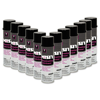 Penetrating Lubricant Spray, 19 Oz Aerosol Can, 12/Carton