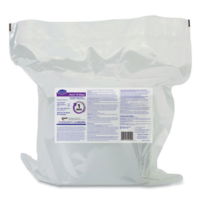 Oxivir Tb Disinfectant Wipes Refill, 11 x 12, Unscented, White, 160 Wipes/Refill Pouch, 4 Refill Pouches/Carton