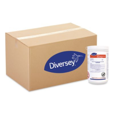 Avert Sporicidal Disinfectant Cleaner Wipes, 6 x 7, Chlorine Scent, 160/Canister, 12/Carton