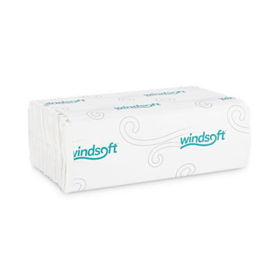 C-Fold Paper Towels, 1-Ply, 10.2 x 13.25, White, 200 Towels/Pack, 12 Packs/Carton