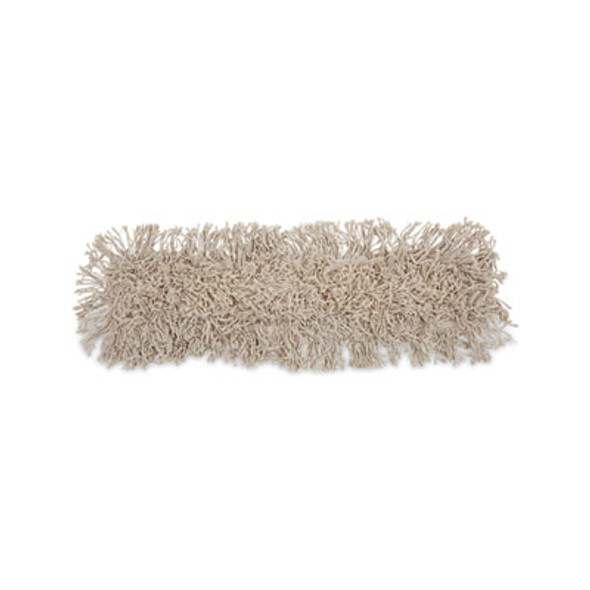 Mop Head, Dust, Cotton, 24 X 3, White