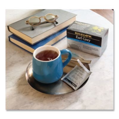 Single Flavor Tea Bags, Earl Grey Black Tea, 28/Box