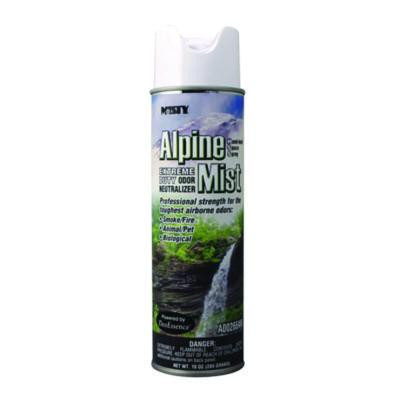 Hand-Held Odor Neutralizer, Alpine Mist, 10 Oz Aerosol Spray, 12/Carton