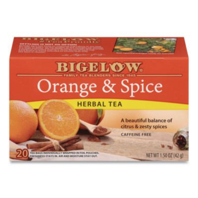 Orange And Spice Herbal Tea, 28/Box