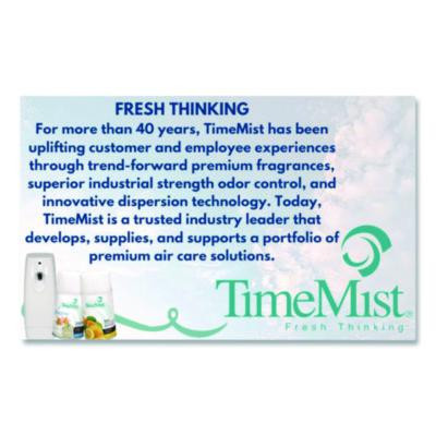 Premium Metered Air Freshener Refill, Baby Powder, 7.1 Oz Aerosol Spray, 12/Carton