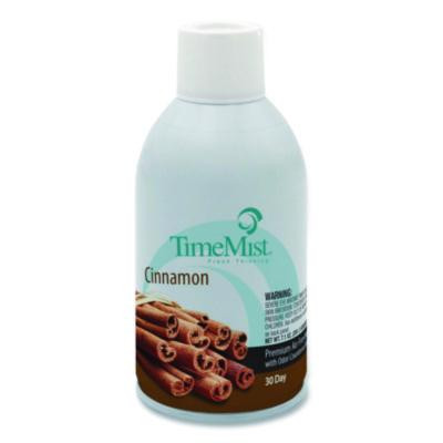 Premium Metered Air Freshener Refill, Cinnamon, 7.1 Oz Aerosol Spray, 12/Carton