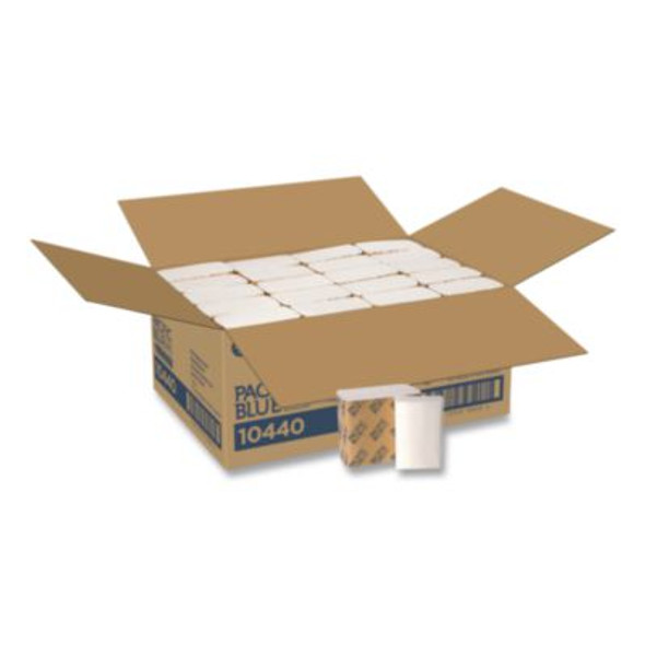 Tissue For Safe-T-Gard Dispenser, 2-Ply, White, 200 Sheets/Pack, 40 Packs/Carton