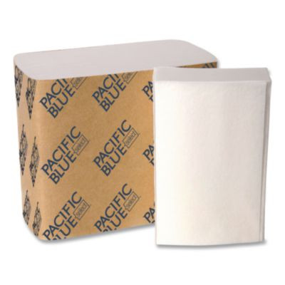 Tissue For Safe-T-Gard Dispenser, 2-Ply, White, 200 Sheets/Pack, 40 Packs/Carton
