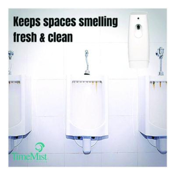 Classic Metered Aerosol Fragrance Dispenser, 3.75" X 3.25" X 9.5", White