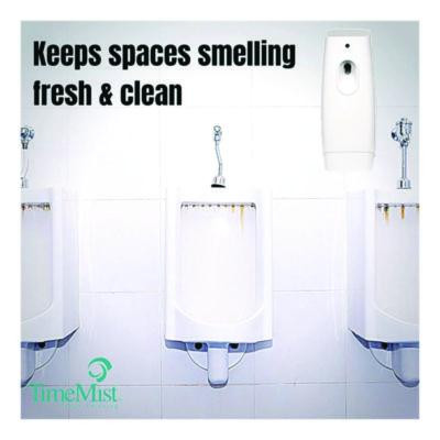 Classic Metered Aerosol Fragrance Dispenser, 3.75 x 3.25 x 9.5, White