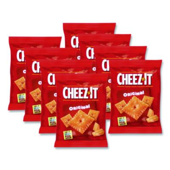 Cheez-It Crackers, 1.5 Oz Single-Serving Snack Pack, 8/Box