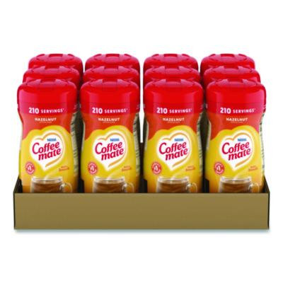 Non-Dairy Powdered Creamer, Hazelnut, 15 Oz Canister, 12/Carton