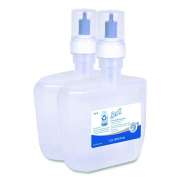 Essential Alcohol-Free Foam Hand Sanitizer, 1,200 Ml, Unscented, 2/Carton