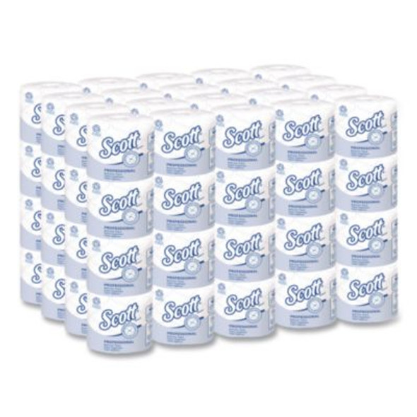 Essential 100% Recycled Fiber Srb Bathroom Tissue, Septic Safe, 2-Ply, White, 473 Sheets/Roll, 80 Rolls/Carton