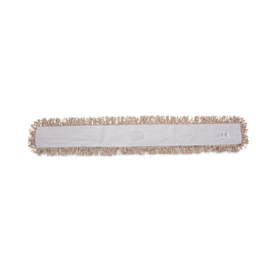 Industrial Dust Mop Head, Hygrade Cotton, 60 x 5, White