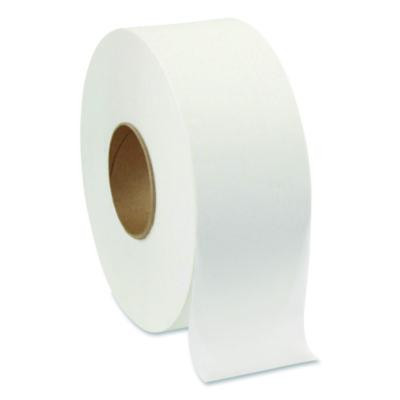 Acclaim Jumbo Jr. Bath Tissue Roll, Septic Safe, 2-Ply, 3.3" x 1,000 Ft, White, 8 Rolls/Carton