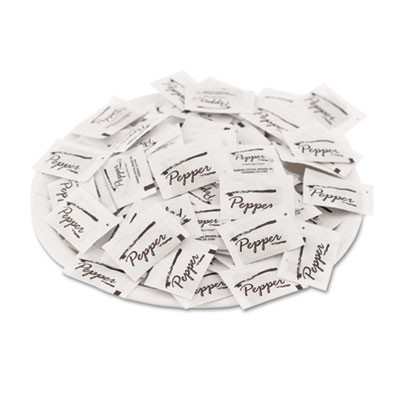 Pepper Packets, 0.1 Grams, 3,000/Carton