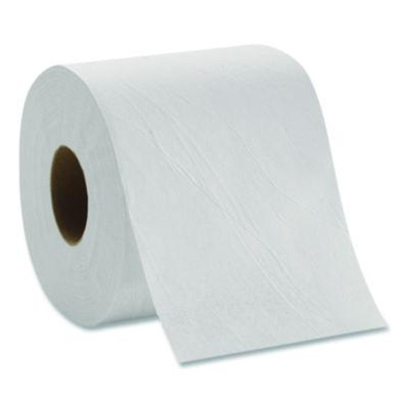 Pacific Blue Basic Bathroom Tissue, Septic Safe, 1-Ply, White, 1,210 Sheets/Roll, 80 Rolls/Carton