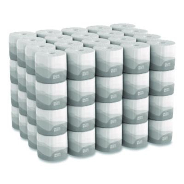 Pacific Blue Basic Bathroom Tissue, Septic Safe, 1-Ply, White, 1,210 Sheets/Roll, 80 Rolls/Carton