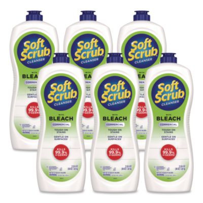Antibacterial Surface Cleanser With Bleach, Commercial, 36 Oz Bottle, 6/Carton