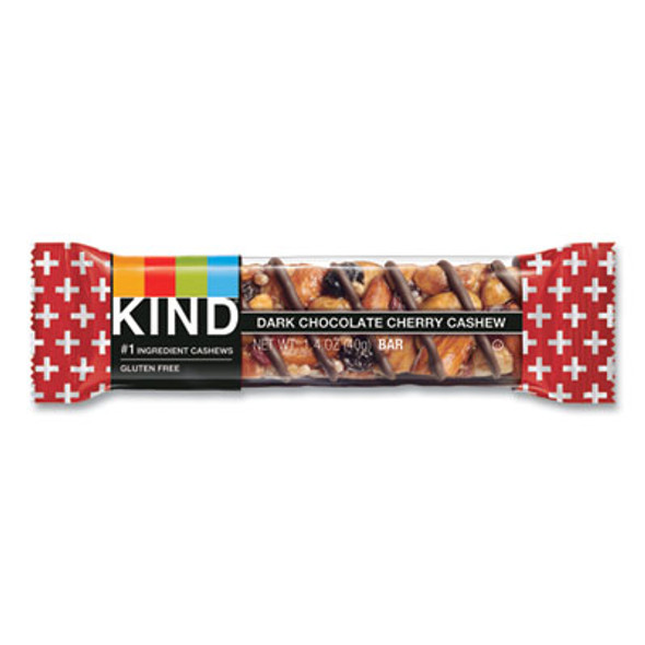 Plus Nutrition Boost Bar, Dk Chocolatecherrycashew/Antioxidants, 1.4 Oz, 12/Box