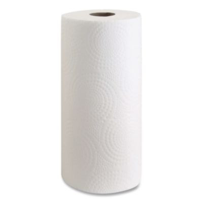 Kitchen Roll Towels, 2-Ply, 11 x 7.8, White, 85/Roll, 30 Rolls/Carton