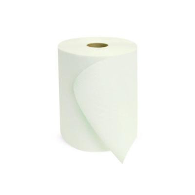 Boardwalk Green Universal Roll Towels, 1-Ply, 8" x 800 Ft, Natural White, 6 Rolls/Carton