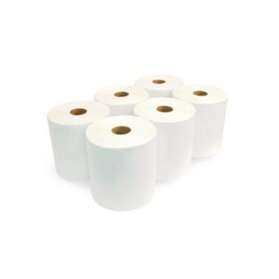 Boardwalk Green Universal Roll Towels, 1-Ply, 8" x 800 Ft, Natural White, 6 Rolls/Carton