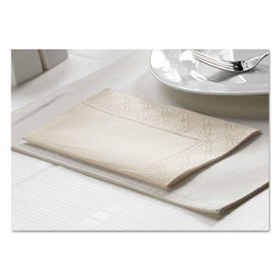 Dinner Napkins, 2-Ply, 15 x 17, White, 1,000/Carton