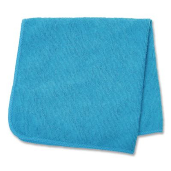 Microfiber Cleaning Cloths, 12 X 12, Blue, 24/Pack