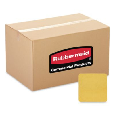 Microfiber Cleaning Cloths, 16 X 16, Yellow, 24/Pack