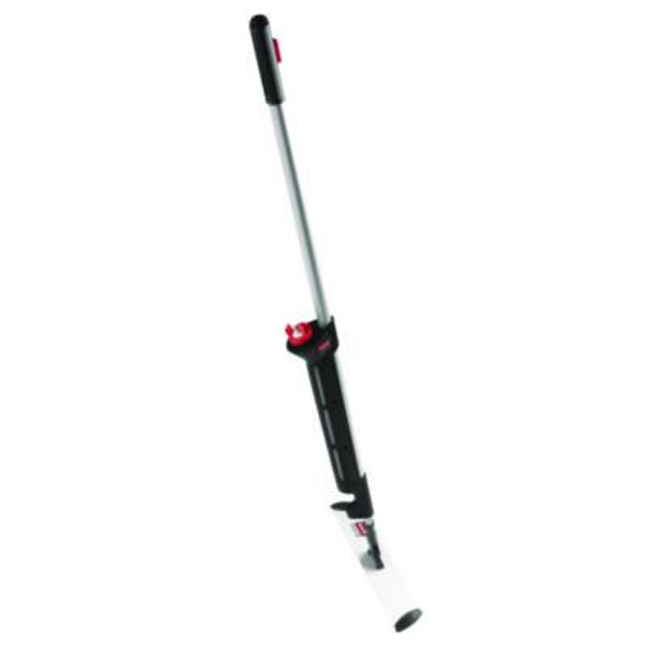 Pulse Microfiber Spray Mop System, 17" Microfiber Head, 52" Black Plastic Handle