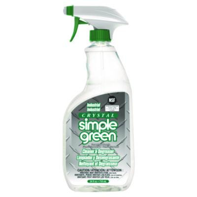 Crystal Industrial Cleaner/Degreaser, 24 Oz Spray Bottle, 12/Carton