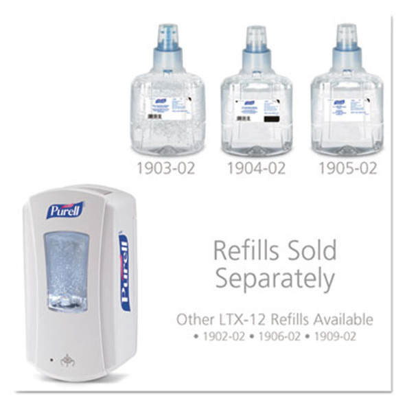Ltx-12 Touch-Free Dispenser, 1,200 Ml, 5.75 X 4 X 10.5, White