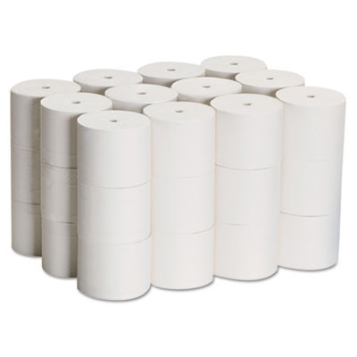 Compact Coreless Bath Tissue, Septic Safe, 2-Ply, White, 1,000 Sheets/Roll, 36 Rolls/Carton