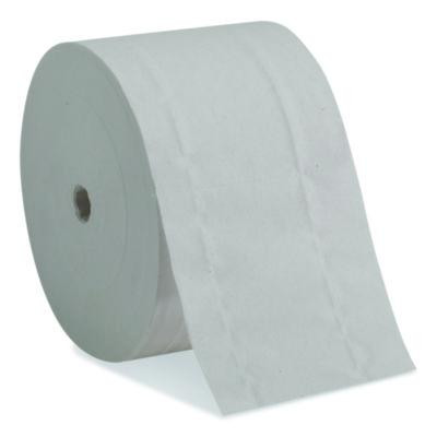Compact Coreless Bath Tissue, Septic Safe, 2-Ply, White, 1,500 Sheets/Roll, 18 Rolls/Carton