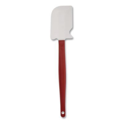 High-Heat Cook's Scraper, Plastic, 13.5", Red/White