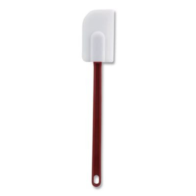 High-Heat Cook's Scraper, Plastic, 16.5", Red/White