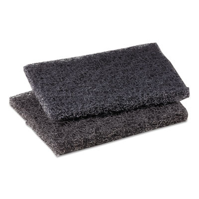 Griddle Polishing Pad 46, 4 x 5.25, Gray, 60/Carton