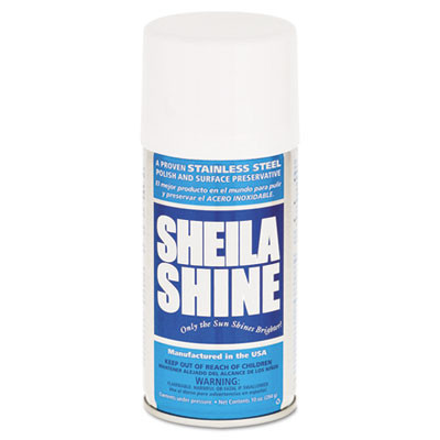 Stainless Steel Cleaner And Polish, 10 Oz Aerosol Spray, 12/Carton