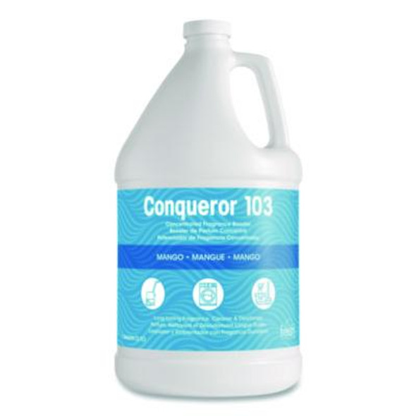 Conqueror 103 Odor Counteractant Concentrate, Mango, 1 Gal Bottle, 4/Carton