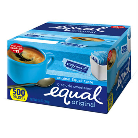 Zero Calorie Sweetener, 0.04 Oz Packet, 500/Box