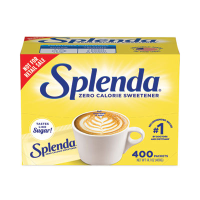 No Calorie Sweetener, 1 g Packet, 400/Box