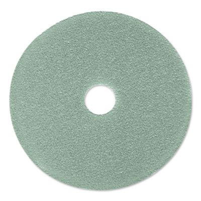 Ultra High-Speed Floor Burnishing Pads 3100, 27" Diameter, Aqua, 5/Carton