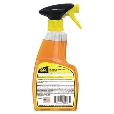 Spray Gel Cleaner, Citrus Scent, 12 Oz Spray Bottle