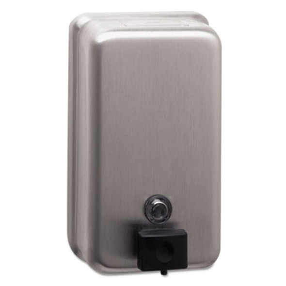 Classicseries Surface-Mounted Soap Dispenser, 40 Oz, 4.75 X 3.5 X 8.13, Stainless Steel