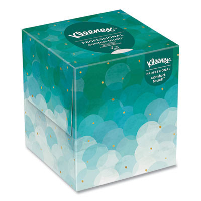 Professional Facial Tissue, Pop-Up Box, 2-Ply, White, 90 Sheets/Box